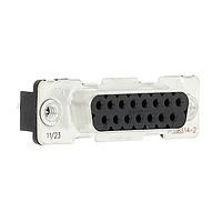 AMP Connectors - TE Connectivity 1-338314-2 ອຸປະກອນຮັບ 15P HD20 REC ASSY