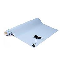 Desco S1507-24600BR ແຜ່ນພື້ນຕາຕະລາງ/ພື້ນພື້ນຫນາງຫຼາຍຊັ້ນ MULTI-LAYER VINYL MAT CHARCOAL BROWN, 24" X 50 FT X 0.100"