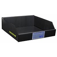 Protektive Pak 38912 ເກົ່າບິນເປີດ BIN BOX, ເປີດ, PLASTEK, 18 X 12 X 4, 4MM