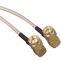 Linx Technologies - TE Connectivity CSE-SGMR-152-SGMR ການປະກອບສາຍ RF ສາຍປະກອບ Coaxial SMA ເຖິງ SMA RG-316 6.000" (152.40mm)