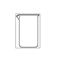 WITEG 8 601 005 Beaker ຮູບແບບສູງ (5ml)