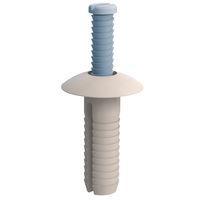 Essentra Components 61ASM25075 ຕຸ້ມຕຸ້ມຢູ່ Anchor, ເຫຼັ້ມເຫຼັ້ມສະຫຼອງ, ດ້ວຍລູກສອນເຫຼັ້ມ, ຮູ .250, ຄວາມຍາວ .750