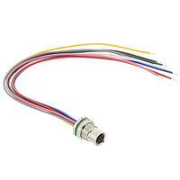 Bulgin PXMBNI08FPF08AFLM11002 ຕົວຕໍ່ M8 A-coding 8 Pins ຜູ້ຍິງ Panel Mou