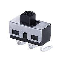 Same Sky (formerly CUI Devices) SLW-1276466-3A-RA-N-D ສະລາຍສະວິດ 12.7 x 6.4 x 6.6 mm, 3 mm ຕົວກະທົບສະລາຍສະວິດທີ່ສູງຂຶ້ນ, ມຸມຂວາ, ຜ່ານຮູ