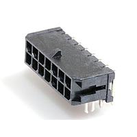 Molex 43045-1421 ຊຣູດ Microfit 3.0 RA PTH clip DR Tin 14 Ckt