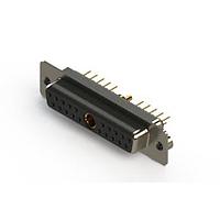EDAC 628-21W1624-1T2 ຕົວເຊື່ອມຕໍ່ Mixed Contact D-Sub Connectors Vertical Combo Dsub