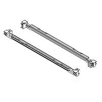 BIVAR CPCI-MV220 ຕູ້ວາງແລະຕູ້ວາງ Racks VME CARD GUIDE PC 8.0" L, 0.106 SLOTW