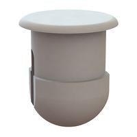 Essentra Components 27PIF0073 ອຸປະກອນກັບກັບ Push-In, ຮູ .260, ຄວາມຫນາແຜ່ນ .171