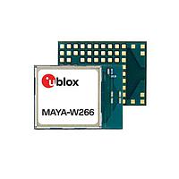 u-blox MAYA-W266-00B ໂມດູນພື້ນຖານໂປຣແກຣມ IW611, 802.11ax+BT, 1 ອັນເຕນນາ PCB ຫຼື ຂາຂອງອັນເຕນນາ