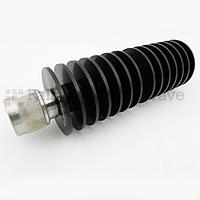 Fairview SA18N50W-40 40 dB Fixed Attenuator N Male To N Female Up To 18 GHz Rated To 50 Watts With Black Aluminum Heatsink Body