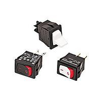 Carling Technologies 62112431-0-0-N ສະຫນັບສະຫນູນ Rocker 4A 250VAC DP ON-NONE-(ON) Sldr