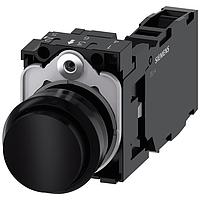 SIEMENS A6X30141546 ສະຫຼຸບສະຫຼຸບມາດຕະຖານ ປຸ່ມກົດ. ສີດຳ