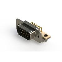 EDAC 621-M09-260-BN3 ຕົວເຊື່ອມ D-Sub - ຕົວເຊື່ອມ D-Sub ມຸມຂວາ ຄວາມໜາແບບມາດຕະຖານ