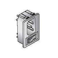 Kobiconn 161-R301B12-E ປຸ່ມສະຫນອງໄຟ AC INLET PLUS SWITCH