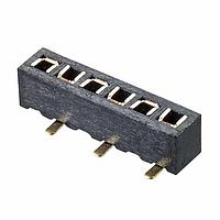 Harwin M50-3130645R ຮອບຮອງ 6 ທາງ SIL L/P D/E SMT SKT T&R