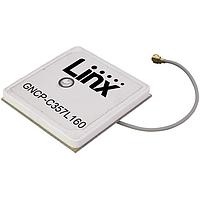 Linx Technologies - TE Connectivity ANT-GNCP-C357L160 ອະນທີນາ PCB ອະນທີນາ GNSS L1 35x35 LNA 1.13 UFL