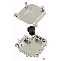 MH Connectors MHC88E210000 ຝາຫົວ D-Sub 15 ທາງ METPLAS D HOOD - 45ອົງສາ