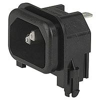 Schurter GSP2.9200.16 ປາກເຂົ້າ IEC Appliance Inlet sandwich mounting, PCB Terminal Snap-in, 3.0 Panel Thickness