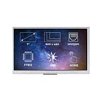 Riverdi SM-RVT70AQFNWN00 ຈໍ TFT LCD EVE2 7" ບໍ່ມີການສະຕິບ ບໍ່ມີກະບັບ