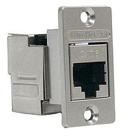 Switchcraft NHRJ45D6SIDC Modular RJ45 FT Narrow PnlMnt Conn CAT6 IDC Shld