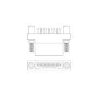 Raychem - TE Connectivity 1-1589460-7 ຕົວເຊື່ອມ Micro-D D-Sub SSM025B2N = SMT Conn
