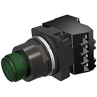 SIEMENS 52BT6B3A ປຸ່ມກົດເພື່ອທົດສອບ PTT PL/ILL PB,NEMA4X,FV,6V,ສີຂຽວ,NO-NC