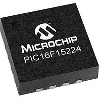 Microchip Technology PIC16F15224T-E/MG ມາຄຣອຄຄອນໂຕເລີເລີ 7KB Flash, 512B RAM, 10b ADC, 2x PWM, 2x CCP, HLT, WDT, PPS, EUSART, SPI/I2C, XLP SLEEP Mode
