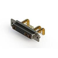 EDAC 630-13W3250-4N2 ຕູ້ຕິດຕໍ່ D-Sub ປະສົມມຸມຂວາ ຕູ້ຕິດຕໍ່ພະລັງງານ Combo D-Sub