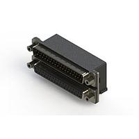 EDAC 663-037-264-003 ຕູ້ສະຫນອງ Dual Port D-Sub ມຸມຂວາ ຕູ້ສະຫນອງ Dual Port D-Sub