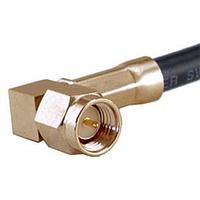 HUBER+SUHNER 16_SMA-50-1-1/111_NE ຕົວເຊື່ອມ SMA ປັ້ນມຸມຂວາ ປຸ່ມສາຍສັ້ນ (ຜູ້)