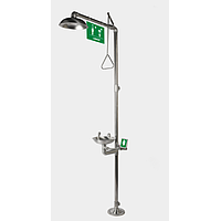 Labnori SS3001 ປະສົມປະສານບ່ອນອາບນ້ໍາຄວາມປອດໄພສຸກເສີນແລະສະຖານີລ້າງຕາ