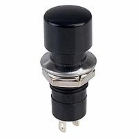 Shin Chin R13-40A-05-BB ສະຫຼຸບສະຫຼຸບມາດຕະຖານ SPST OFF-(ON) ສີດຳ