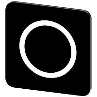 SIEMENS 3SU19000AF160QA0 ປ້າຍປະກັບ, O INSCR. LABEL, ສີດຳ 22 X 22MM, ສັນຍາລັກ: O