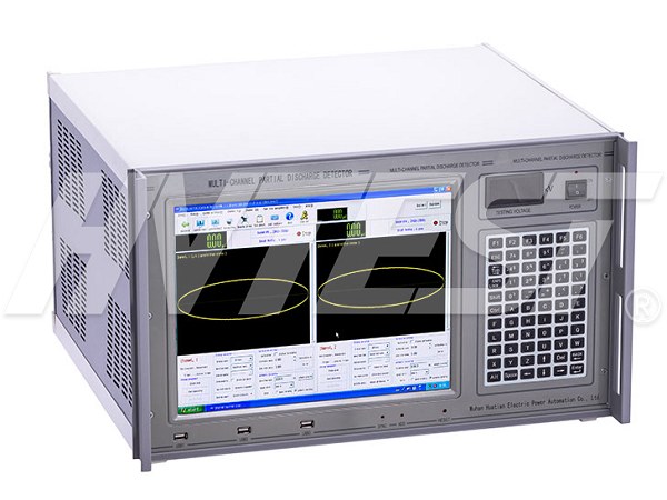 Partial discharge detection system setup and safety practices