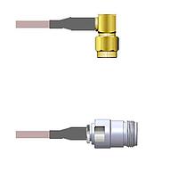 Amphenol Custom Cable Q-3501V000R024i ສາຍສະບັບ RF SMA-RP/N-SJ G316D 24I