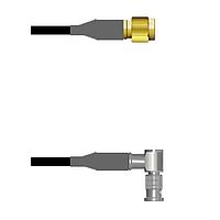 Amphenol Custom Cable Q-3E00U000D007i ສາຍສະບັບ RF SMA-SP/HDBNC-RP LMR19 7I