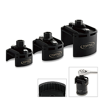 TOPTUL JDCA0108 Wrench ການກັ່ນຕອງນ້ໍາມັນສອງທາງ (60~80mm)