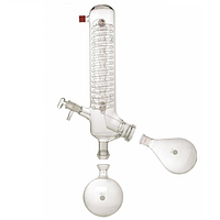 DLAB 18900476 ເຄື່ອງແກ້ວແນວຕັ້ງ (1000ml; 1200cm²; NS 24/40)