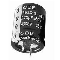 Cornell Dubilier (CDE) 380LQ123M063K052 ອິເລັກໂຕລິຕິກ ຄາປາຊິເຕີ 12K uF 63Volts 20%