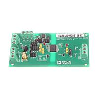 Analog Devices EVAL-ADM2861EEBZ ເຄື່ອງມືພັດທະນາອິນເຕີເຟສ 5.7 kV RMS 500kbps Half Duplex Signal and Power Isolated RS-485 Transceiver ມີ 15 kV IEC ESD