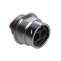 Amphenol SINE Systems AHDM04-18-06PN ຕົວເຊື່ອມຕໍ່ 6 ຕຳແໜ່ງ Receptacl ຂະໜາດ 18, ການດັບກວ້າງ