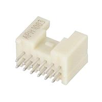 Amphenol Commercial Products G86112111S1HR ຫົວກັນປະຕິບັດ Shrouded Protect Header 2.0mm Pitch STR DIP,2x6Pin,MATTE TIN,NY4T,TAIL=3.1mm,POST,HF,TUBE