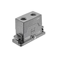 HARTING 19405160486 Hoods 16B HPR ຮູດຄອມແພກ HC (ກວ້າງ), ລອກເຄື່ອງດ້ວຍຄວາມກັບການການກວດສອບກາງ, ການເຂົ້າດ້ານບູດ, 2xM25