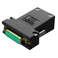 Amphenol Positronic RD25S00Z00 ຮູບຮອບ DSUB 25F CRIMP LC ZINC
