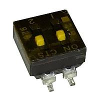 CTS Electronic Components 219-2MST ສະຫນັບ DIP SPST 2 ສ່ວນສະຫນັບ