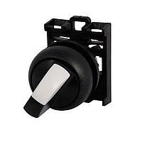 Eaton M22S-WK Knob, ສອງຕຳແໜ່ງ NON-ILL 2POS MOM SEL SW THB-GP BLK-BZL