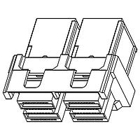 EDAC 902-072-225-002 Mini SAS Mini SAS HD ພາຍໃນ R/A PrFt F, 72 Cont