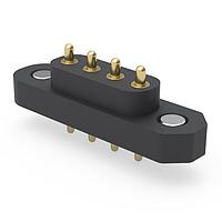 Mill-Max 878-22-004-10-011101 ຮອດເມັດສະຕິກສະກຣິງພິນຮອດດິ້ງສະຕຣິບພິນ 4 ພິນ