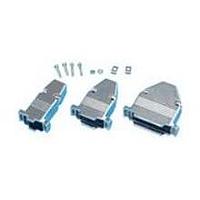 AIM-Cambridge / Cinch Connectivity Solutions 40-9709HM ຝາປົກກັນ EMI/RFI HOOD METAL 9 POS. SHIELDED