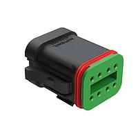 Amphenol SINE Systems AT06-08SB-SS01 ຕົວເຊື່ອມ 8P PLUG END CAP SEAL KEY POSITION B